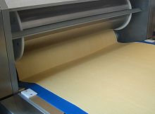 Automatic dough sheeter single exitelectronicwith cutter