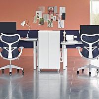 Mobile storage furniture ATLAS on castersfor officestorage