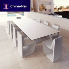 Contemporary table RESTpolyethyleneglassHPL