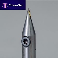 Monocrystalline diamond milling tool Arcceedend millwith replaceable insertfor composites