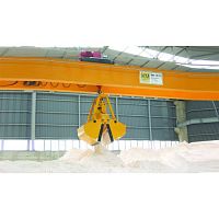 Scrap load lifting grab for concrete