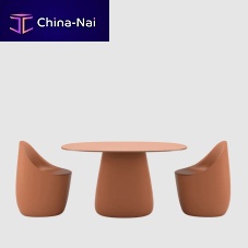 Contemporary table COBBLEHPLHPL baseoval