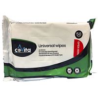 Body hygiene cleansing wipes for floors ans surfacespack of 50