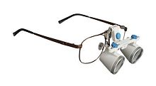 Glasses-type binocular loupe SLEwith flip-up system