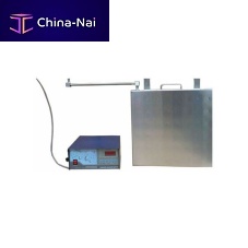 Immersible ultrasonic transducer for tank cleaning