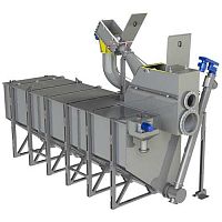 Mechanical sewage treatment plant WASTEMASTER TSF compactcontinuous