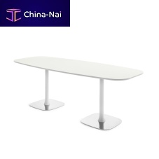 Contemporary table RENDEZ-VOUSwoodenglassmarble