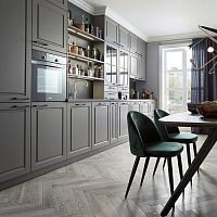 Traditional kitchen CLASSIC MATT L277MMDFnatural oakgray