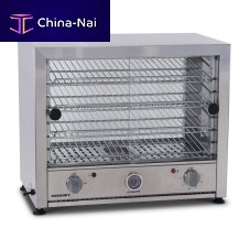 Countertop warmer display case PM25with sliding doorscommercial