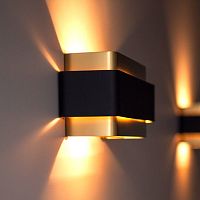 Art Deco style wall light AMBindooraluminumrectangular