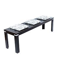 Contemporary bench ROGERbeechwithout backrestwithout armrests