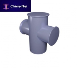 Terminal mooring bollard Cross bitfor marinas