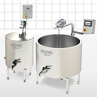 Dairy product pasteurizer SK Classic seriesmanualautomaticPLC-controlled