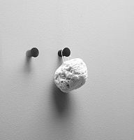 Contemporary coat hook ELAPPNRbrassaluminumsingle