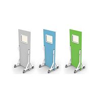 X-ray radiation shielding screen mobilewith window0.50 mm
