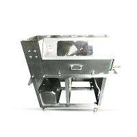 Fish slicing machine two-sectionautomaticcircular bladefloor-standing