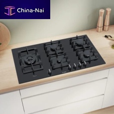 Gas cooktop PPS9A6B905 burnerbuilt-inwith knobs