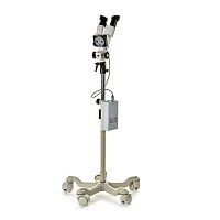 Binocular colposcope COLPYtrolley-mounted