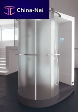 Cabin hydromassage shower EMY® with chromotherapy lamps