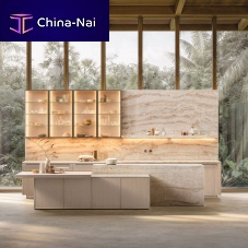 Oak kitchen MARGOcontemporaryaluminumlacquered wood