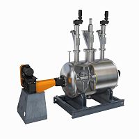 Horizontal mixer WBF seriesribbonbatchsolid/liquid