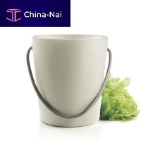 Silicone salad bowl SPINNERstainless steel