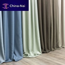 Curtain fabric ECLISSI plainFR polyesterwashable
