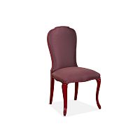 Classic chair GALAindoorfabriclacquered wood base