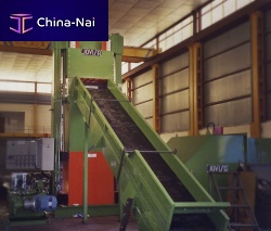 Vertical baling press PF-1150 seriestop-loadingfor textiles