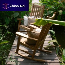 Traditional garden chair BALTIMOREoutdoorteakrocking