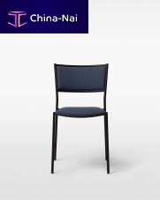 Contemporary chair JIGindoorfabricmetal base