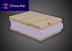 Roof sandwich panel X-FOAM® WR2 wooden facesextruded polystyrene coreEuroclass E