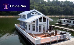 Inboard houseboat 2 Story