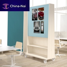 Removable partition NOMADE modularwoodenfabric