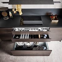 Indoor kitchen drawer