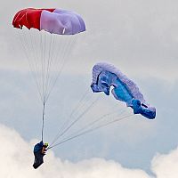 Rescue parachute DONUTsingle place
