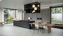 Contemporary kitchen AK_04 4woodenFenix NTM®island