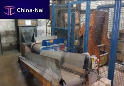 Aluminum sand blasting