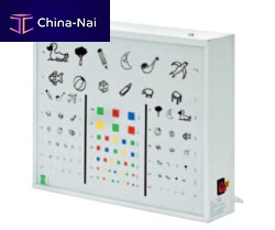 Illuminated eye chart NO.15.000A, NO.15.000N
