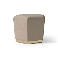 Contemporary pouf ART. 7531fabricleatherupholstered