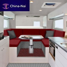 Interior decoration marine upholstery fabric AMAFENA exterior decorationmicrofiberblue