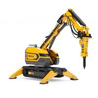 Remote-controlled demolition robot Brokk 300+