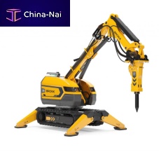 Remote-controlled demolition robot Brokk 300+