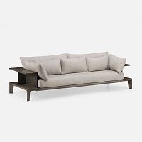 Contemporary sofa PLATFORMfabricleatherash