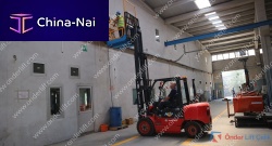 Access platform suspended