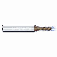 Corner radius milling cutter CrazyMill Cool Z3end millsolid carbideplunge