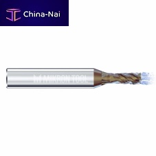 Corner radius milling cutter CrazyMill Cool Z3end millsolid carbideplunge