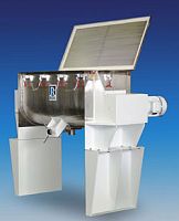 Ribbon blender batchfor liquidsvertical