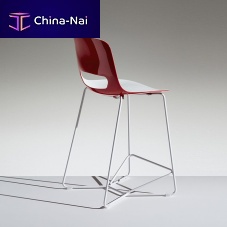 Contemporary bar chair LUCKYpolypropylenesled basecontract