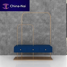 Contemporary clothes rack EMPEROR'S metallacquered woodcommercial